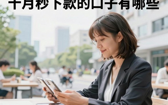 十月秒下款的口子有哪些,十月秒下款的口子真的靠谱吗