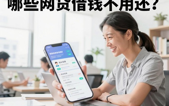 哪些网贷借钱不用还?2026不用还的正规网贷有哪些