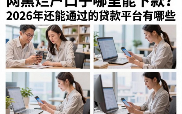 网黑烂户口子哪里能下款?2026年还能通过的贷款平台有哪些