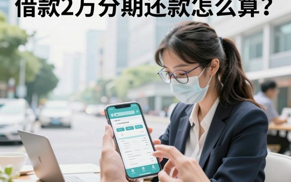 借款2万分期还款怎么算？哪家银行利息最低？