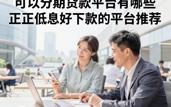 可以分期贷款平台有哪些,正规低息好下款的平台推荐
