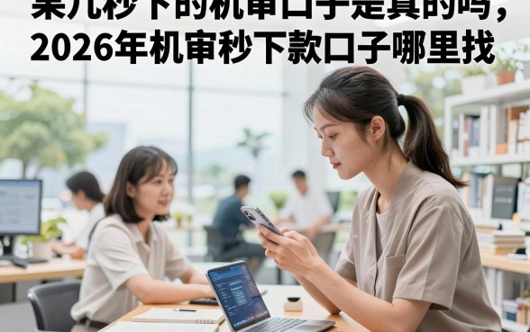 果几秒下的机审口子是真的吗，2026年机审秒下款口子哪里找