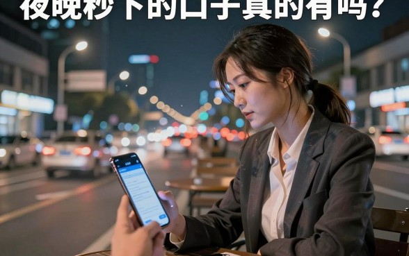 夜晚秒下的口子真的有吗?盘点几个靠谱的夜间放款平台