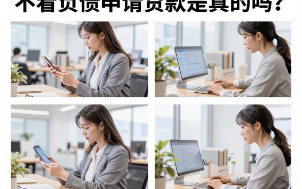 不看负债申请贷款是真的吗？哪里可以办理不看负债的贷款？