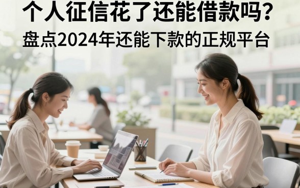 个人征信花了还能借款吗？盘点2024年还能下款的正规平台