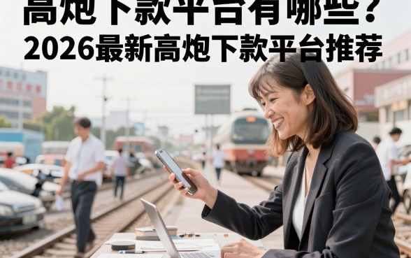 高炮下款平台有哪些?2026最新高炮下款平台推荐