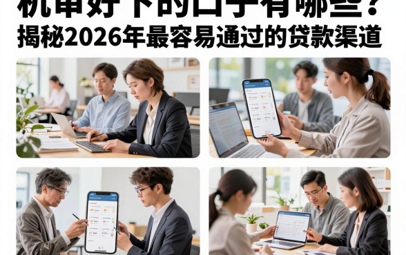 机审好下的口子有哪些？揭秘2026年最容易通过的贷款渠道