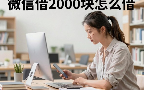微信借2000块怎么借,微信借2000块小额贷款哪里可以借