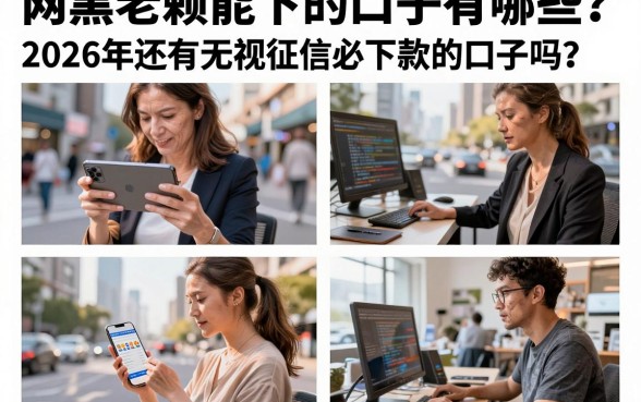 网黑老赖能下的口子有哪些?2026年还有无视征信必下款的口子吗?