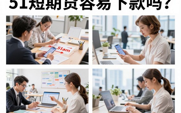 51短期贷容易下款吗？揭秘下款速度与通过率真实情况