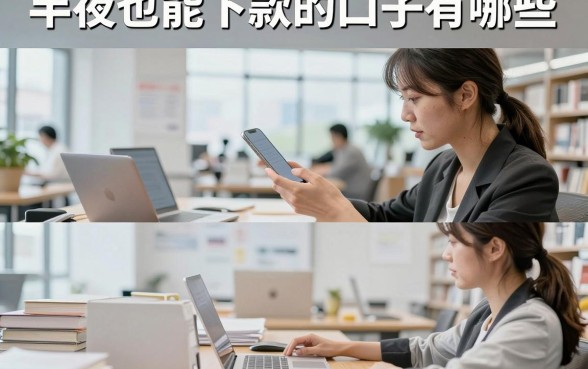 半夜也能下款的口子有哪些，半夜也能下款的口子真的可靠吗
