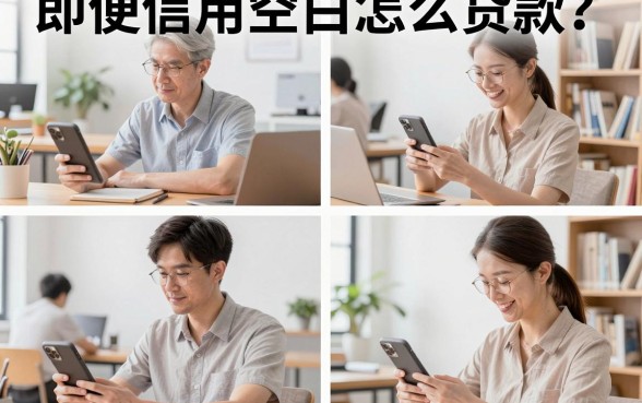 即便信用空白怎么贷款？信用空白也能下款的口子推荐