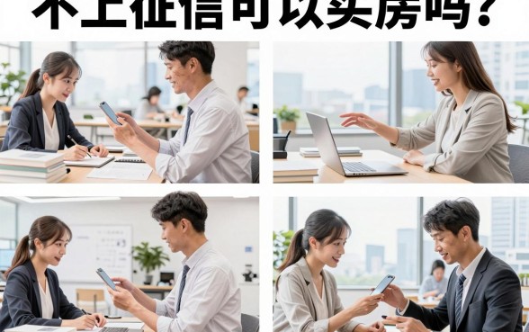 不上征信可以买房吗?没有征信记录怎么贷款买房