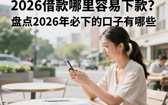 2026借款哪里容易下款？盘点2026年必下的口子有哪些