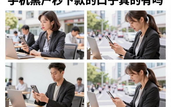 手机黑户秒下款的口子真的有吗,手机黑户哪里可以快速借到钱