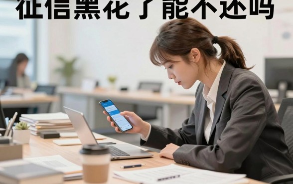 征信黑花了能不还吗？不还有什么严重后果