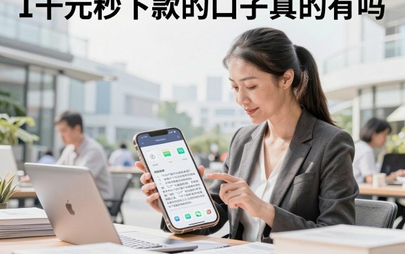 1千元秒下款的口子真的有吗，哪里能找到靠谱的秒下款口子