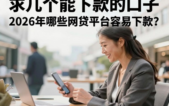 求几个能下款的口子，2026年哪些网贷平台容易下款？