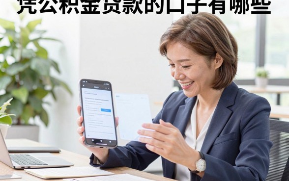 凭公积金贷款的口子有哪些，公积金贷款怎么申请容易通过