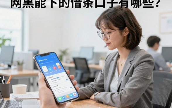 网黑能下的借条口子有哪些？盘点无视征信必下的口子
