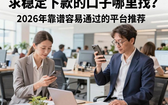 求稳定下款的口子哪里找?2026年靠谱容易通过的平台推荐