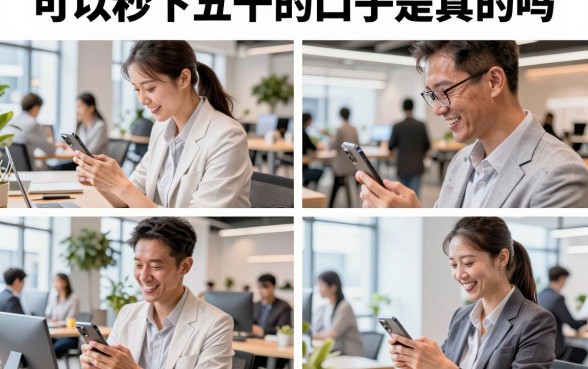 可以秒下五千的口子是真的吗,2026年靠谱的秒下款平台有哪些
