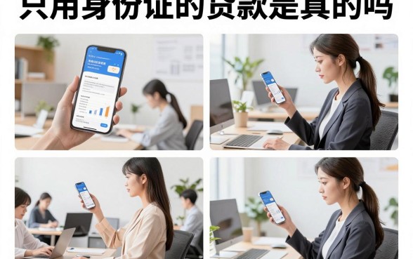只用身份证的贷款是真的吗,身份证贷款哪个平台容易下款