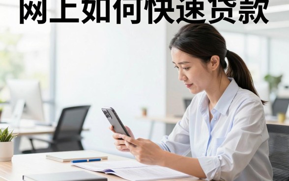网上如何快速贷款，网上快速贷款哪个平台容易通过？