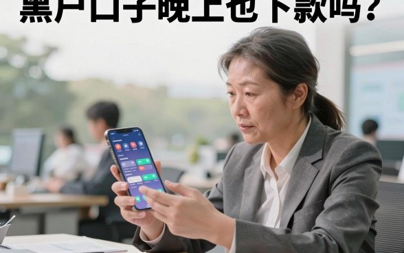 黑户口子晚上也下款吗?揭秘半夜必下款的黑户贷款渠道