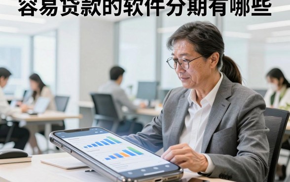 容易贷款的软件分期有哪些，分期贷款软件哪个容易通过审核