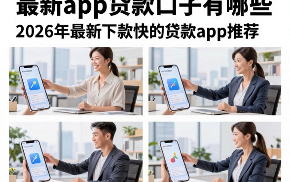 最新app贷款口子有哪些，2026年最新下款快的贷款app推荐