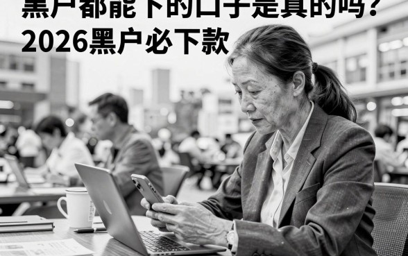 黑白户都能下的口子是真的吗？2026黑户必下款的网贷有哪些
