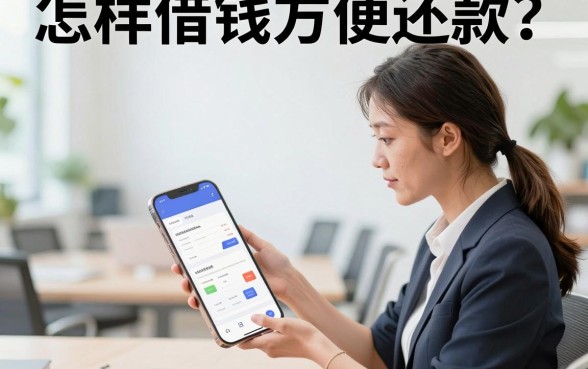 怎样借钱方便还款?哪种借贷平台还款压力小利息低?