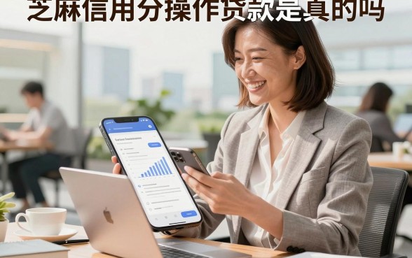 芝麻信用分操作贷款是真的吗,芝麻信用分贷款怎么操作流程