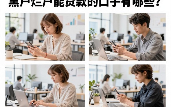 黑户烂户能贷款的口子有哪些？哪里有黑户烂户必下的贷款