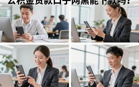 公积金贷款口子网黑能下款吗？网黑征信花哪里还能贷到款
