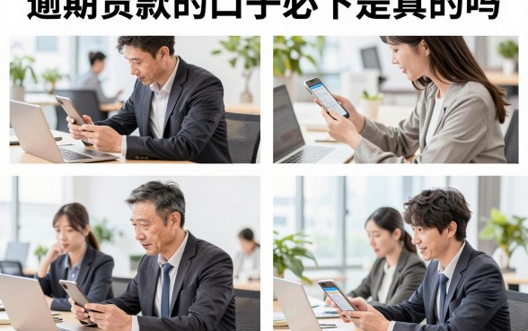 逾期贷款的口子必下是真的吗,黑户烂户哪里能贷到款