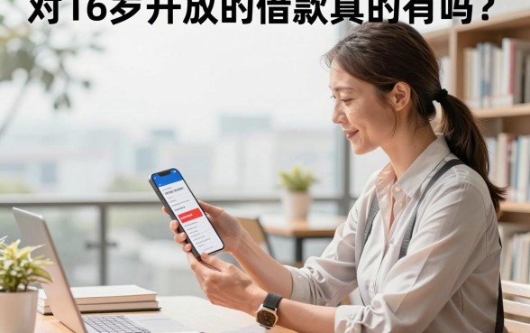 对16岁开放的借款真的有吗?16岁哪里可以借钱马上到账