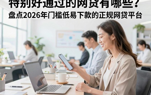 特别好通过的网贷有哪些？盘点2026年门槛低易下款的正规网贷平台