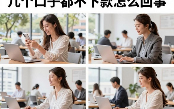 几个口子都不下款怎么回事,为什么网贷申请全部被拒?