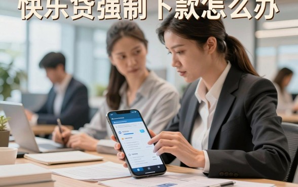 快乐贷强制下款怎么办,如何处理强制下款问题