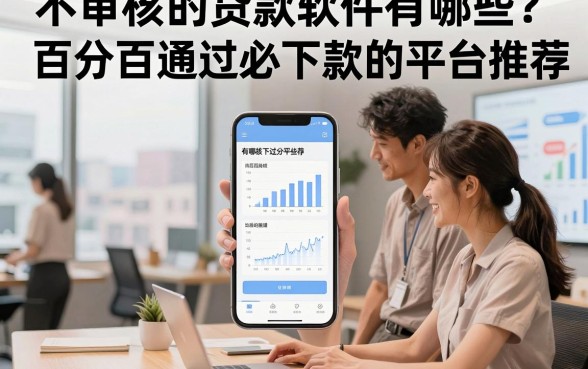 不审核的贷款软件有哪些？百分百通过必下款的平台推荐