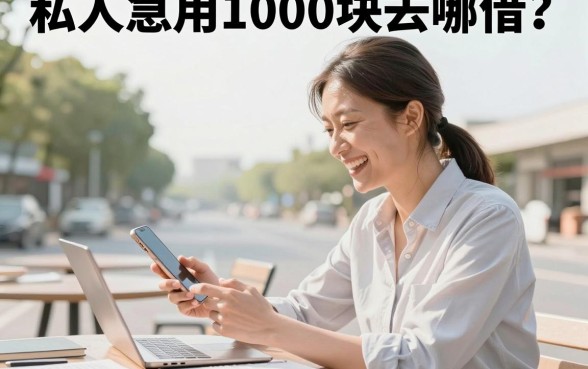 私人急用1000块去哪借？哪里能快速贷到款？