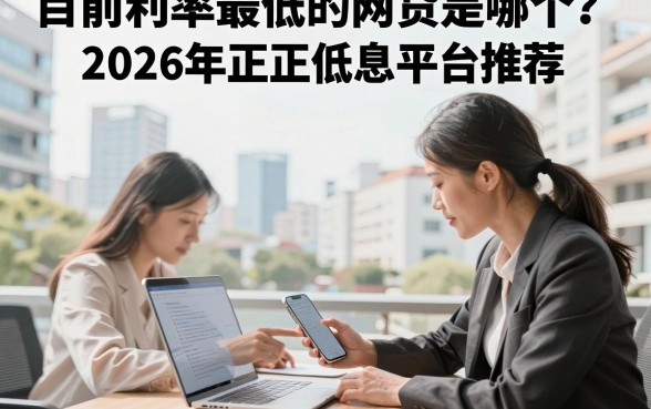 目前利率最低的网贷是哪个?2026年正规低息平台推荐
