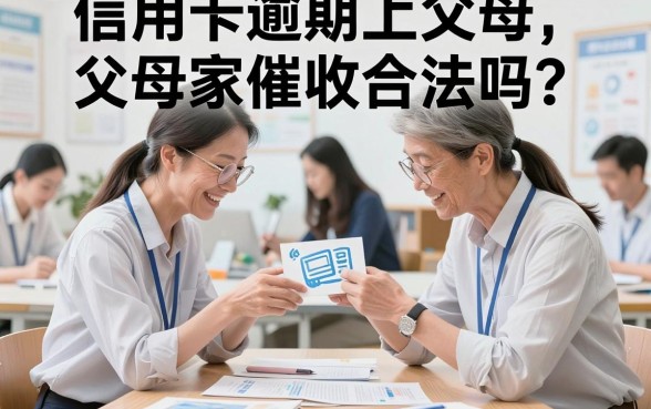 信用卡逾期上父母家催收合法吗?父母被骚扰如何投诉维权