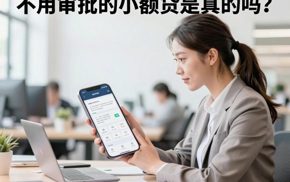 不用审批的小额贷是真的吗?哪里有不看征信秒下的口子