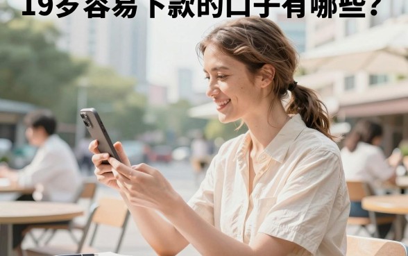 19岁容易下款的口子有哪些？正规平台秒下款推荐
