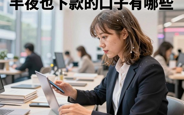 半夜也下款的口子有哪些,半夜急用钱哪里可以快速借到?