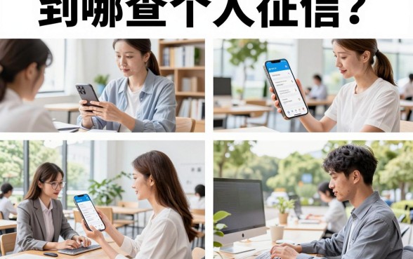 到哪查个人征信?个人征信报告怎么在网上查询