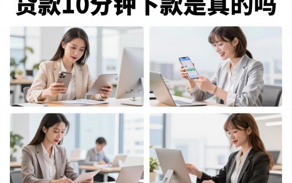 贷款10分钟下款是真的吗，正规靠谱的快速下款平台推荐